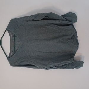 Womens open shoulder sweatshirt